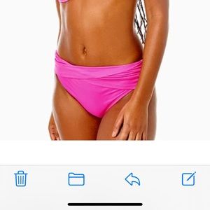 Lilly Pulitzer sarong hipster bikini bottoms